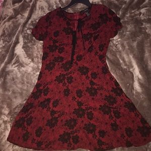 Short maroon dress from Forever 21!